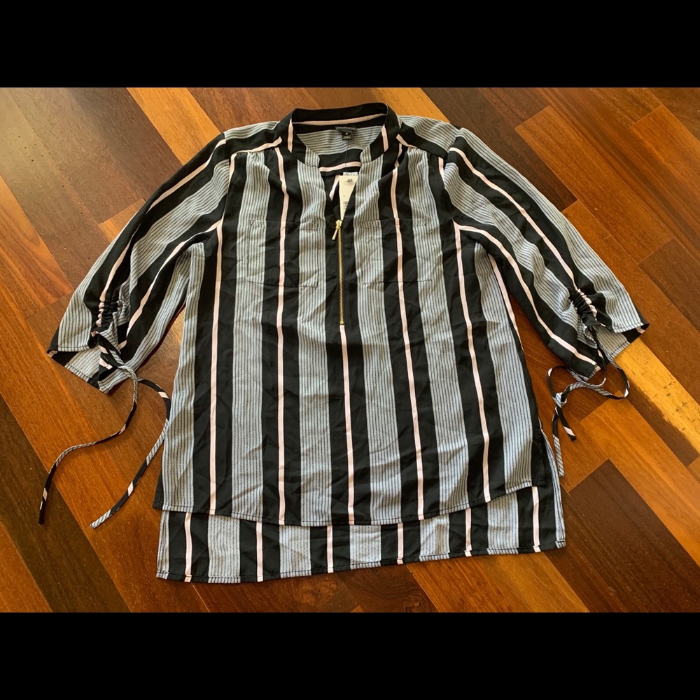 Womens Blouse Worthington Med NWT